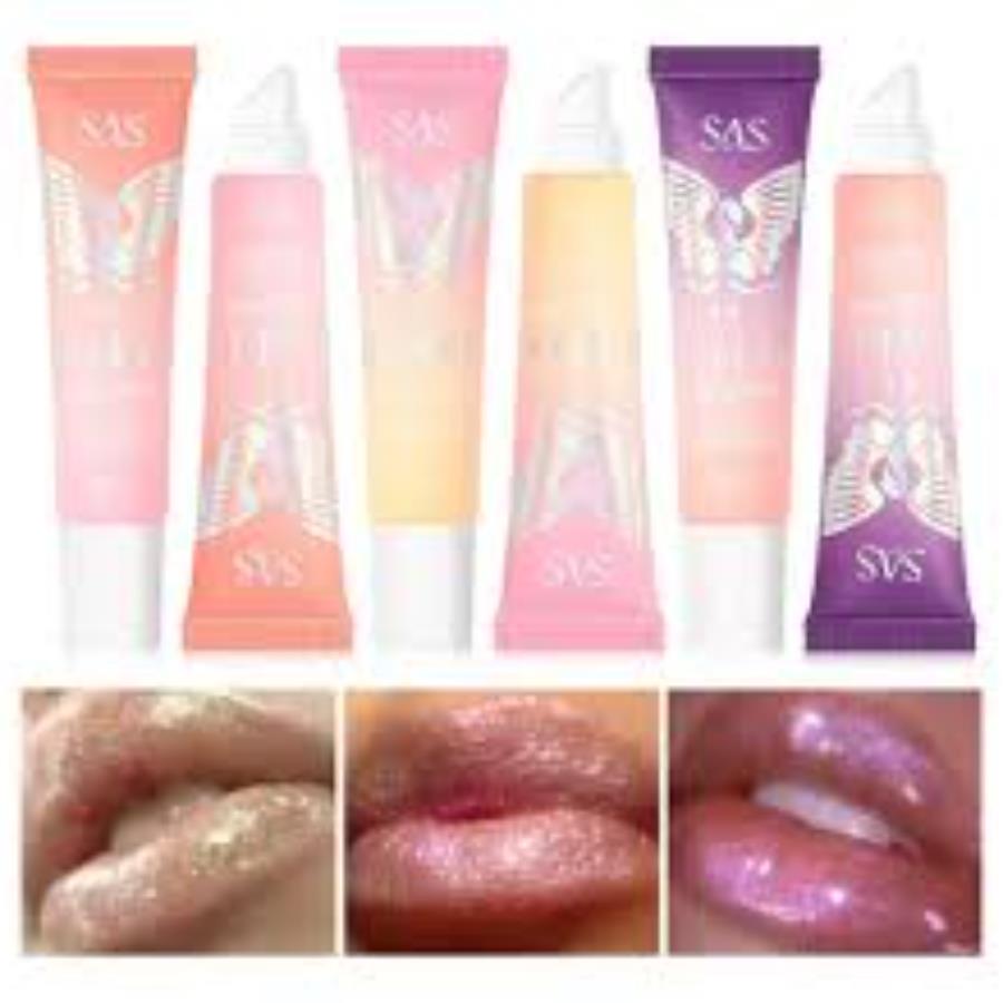 💎 SAS Lip Gloss Holográfico – Brillo Radiante 3D para Tus Labios